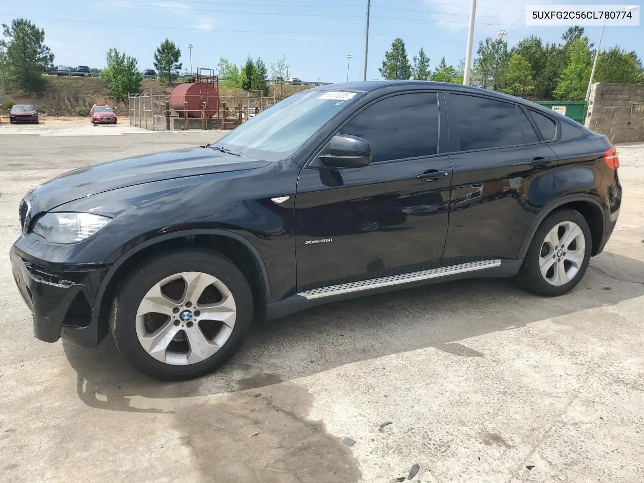 2012 BMW X6 xDrive35I VIN: 5UXFG2C56CL780774 Lot: 55003335