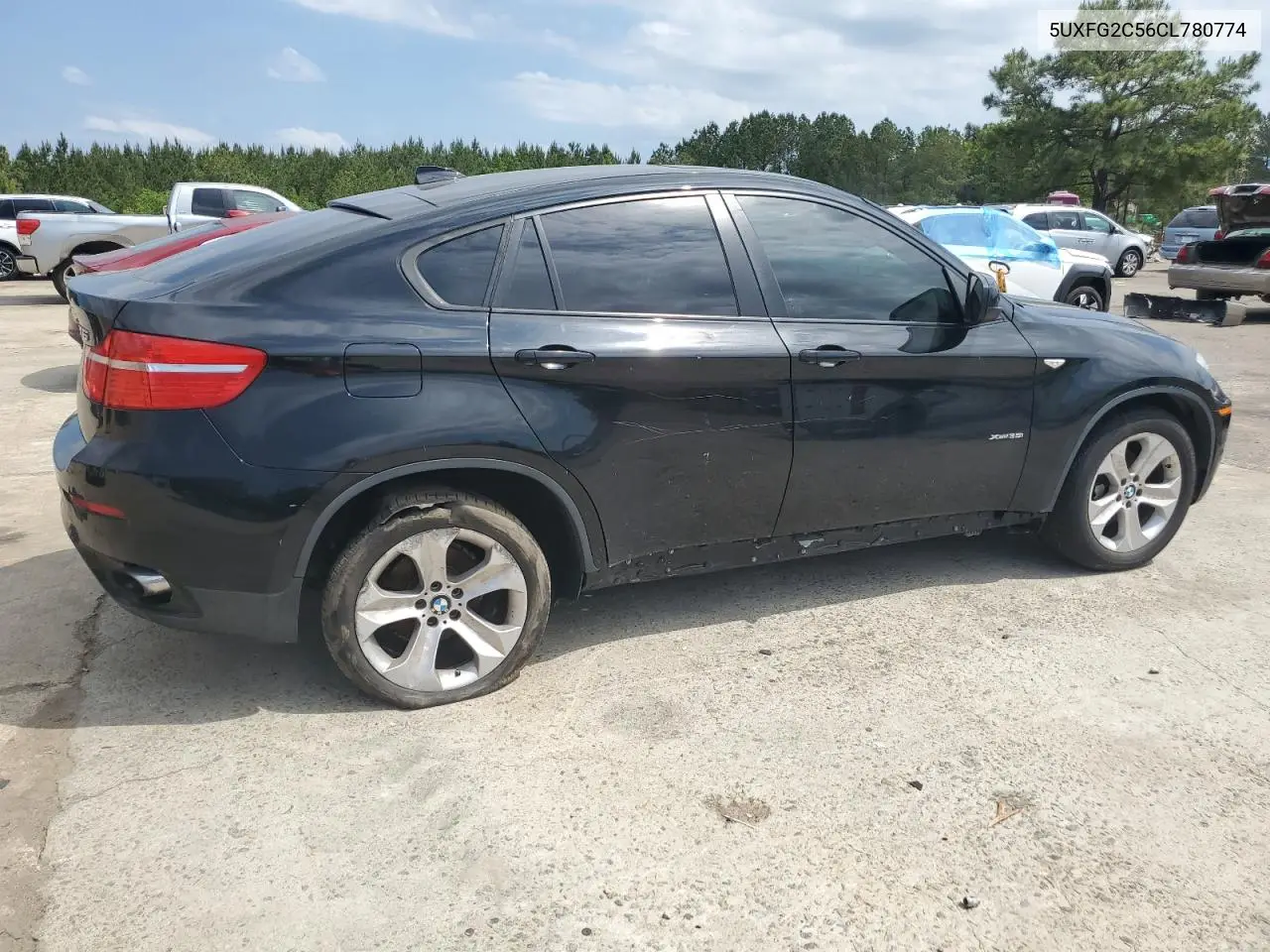 2012 BMW X6 xDrive35I VIN: 5UXFG2C56CL780774 Lot: 55003335