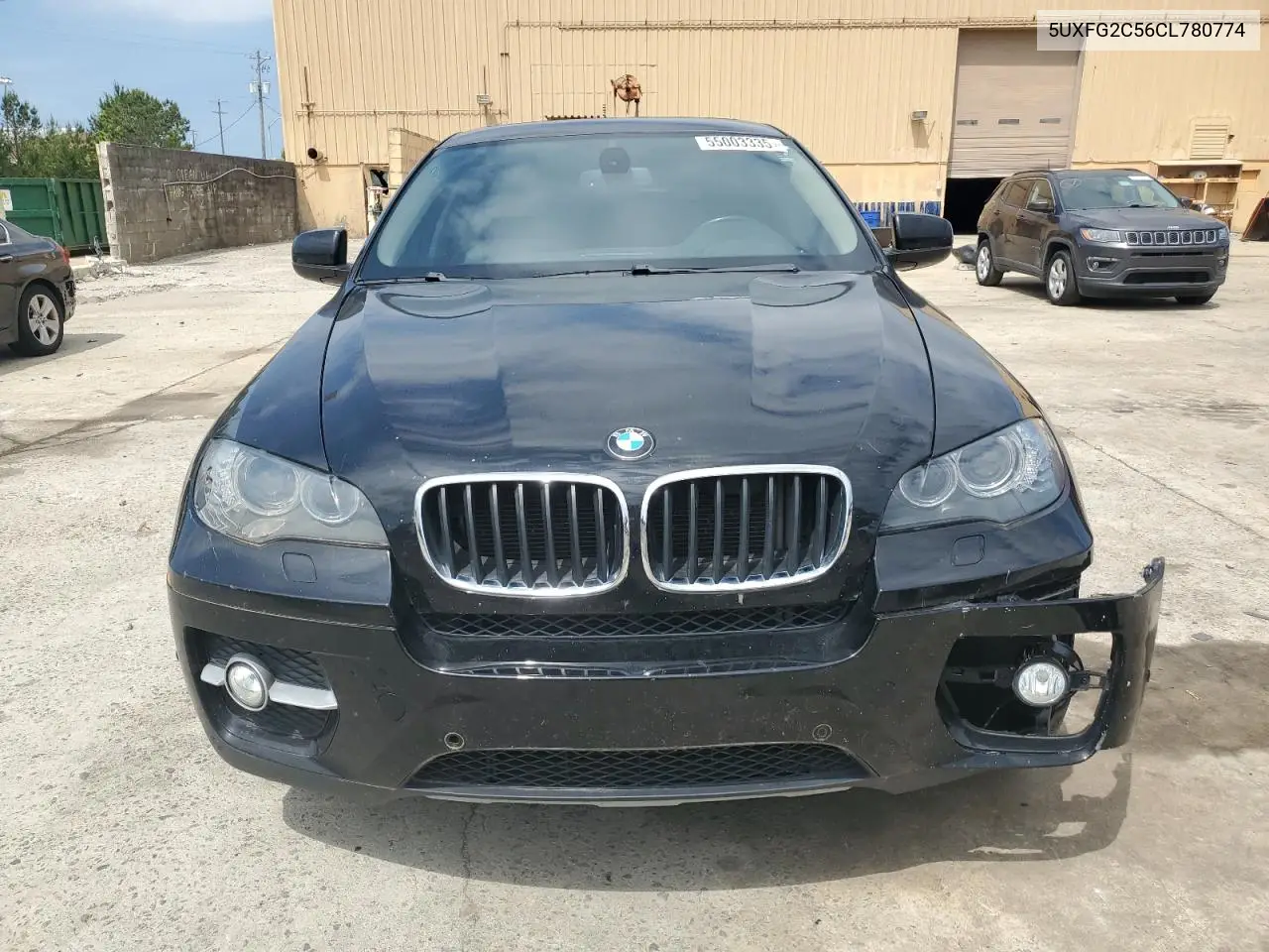 2012 BMW X6 xDrive35I VIN: 5UXFG2C56CL780774 Lot: 55003335