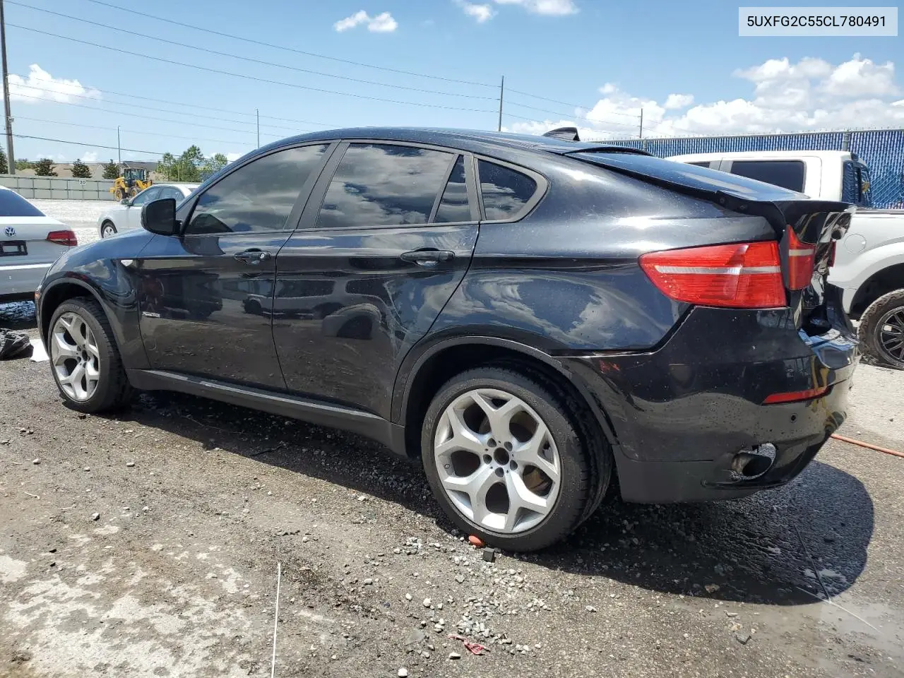 2012 BMW X6 xDrive35I VIN: 5UXFG2C55CL780491 Lot: 56526695