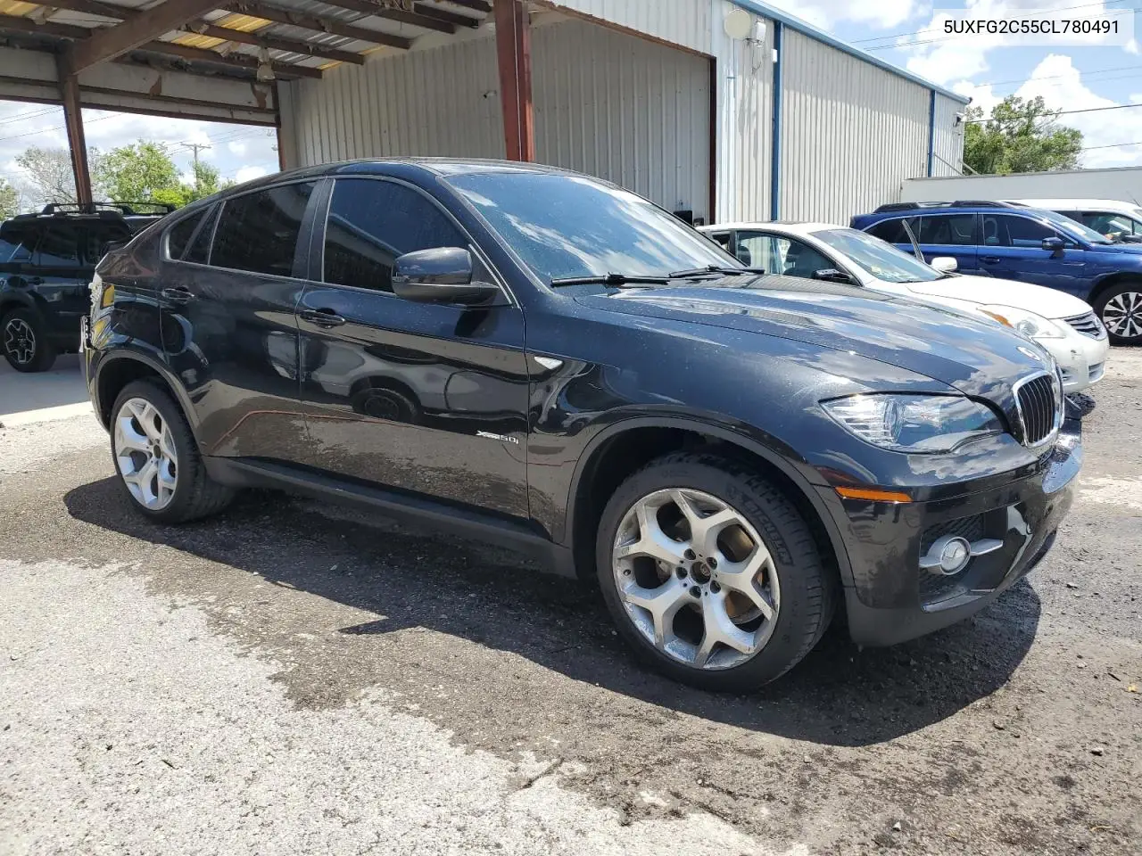 2012 BMW X6 xDrive35I VIN: 5UXFG2C55CL780491 Lot: 56526695