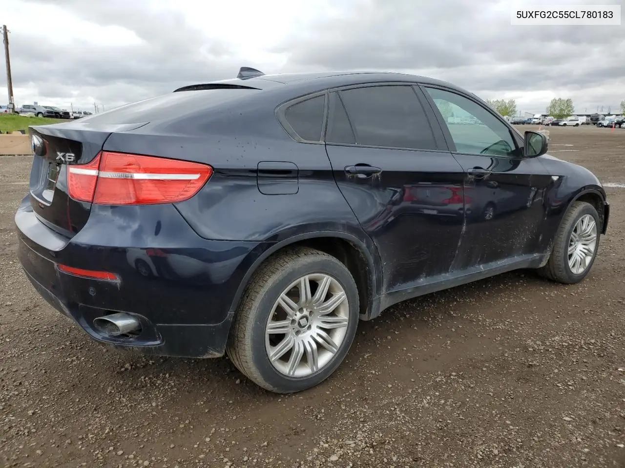 2012 BMW X6 xDrive35I VIN: 5UXFG2C55CL780183 Lot: 57357295