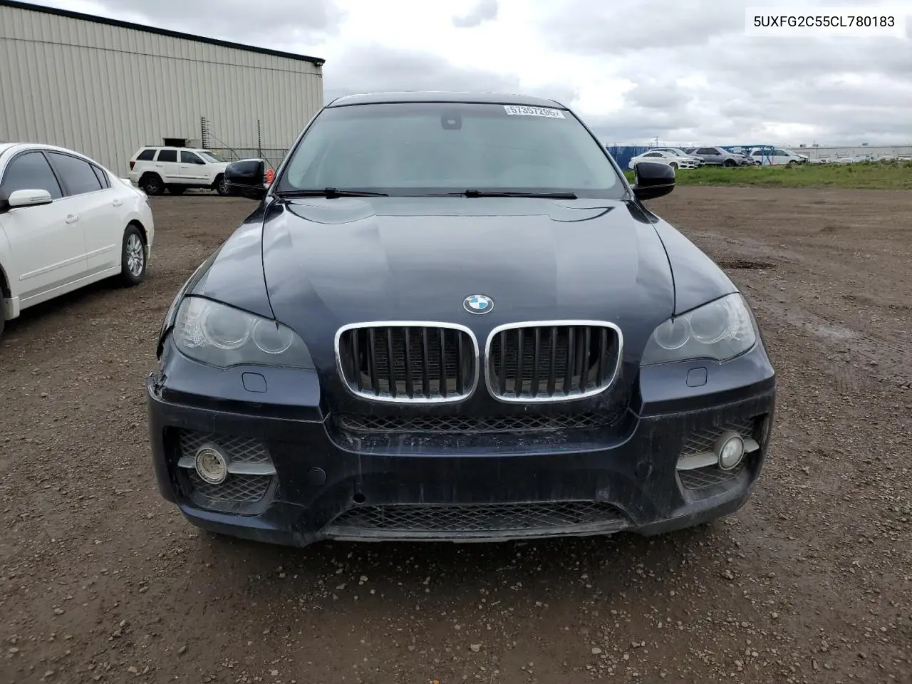 2012 BMW X6 xDrive35I VIN: 5UXFG2C55CL780183 Lot: 57357295