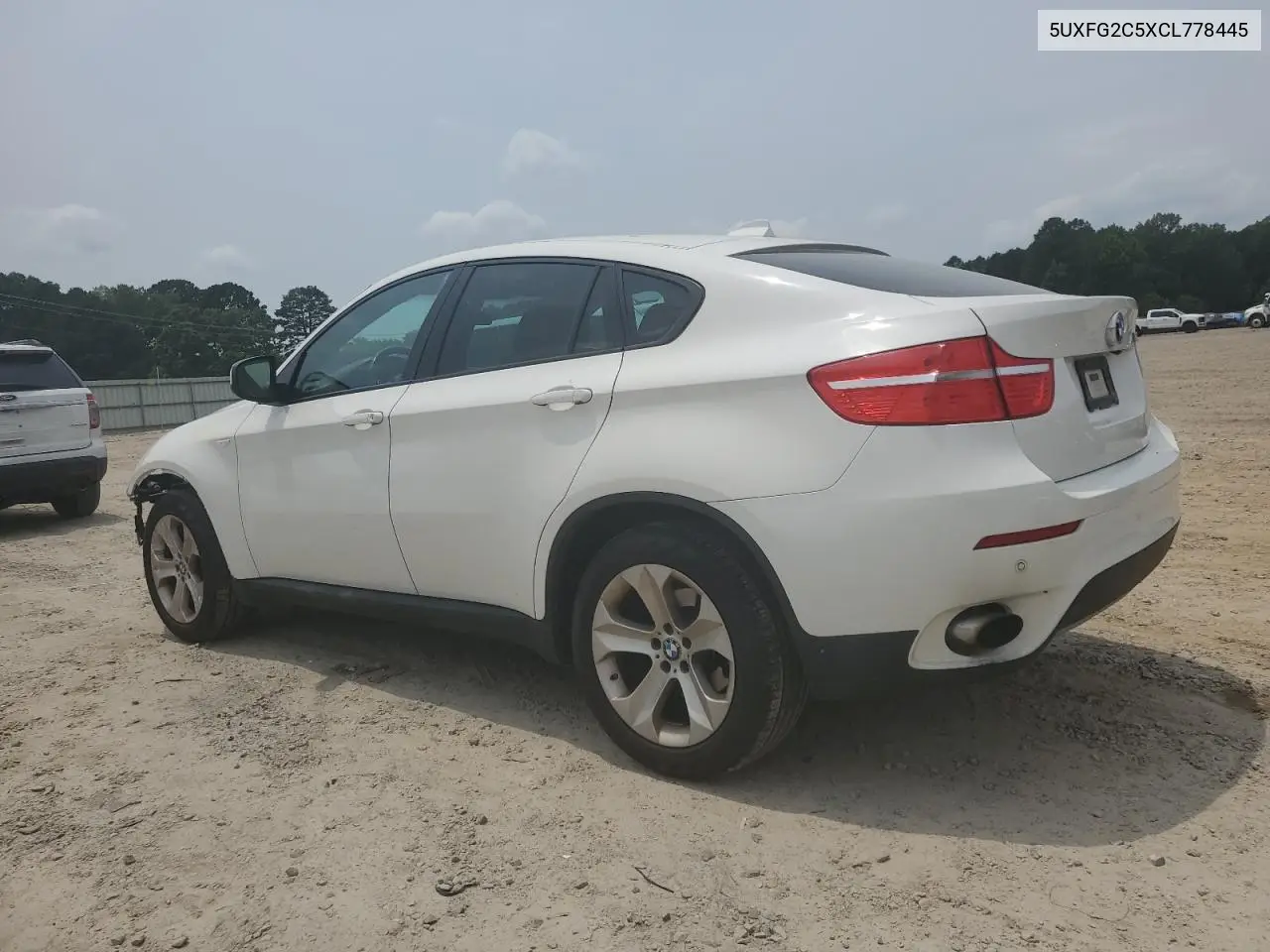 2012 BMW X6 xDrive35I VIN: 5UXFG2C5XCL778445 Lot: 58743615