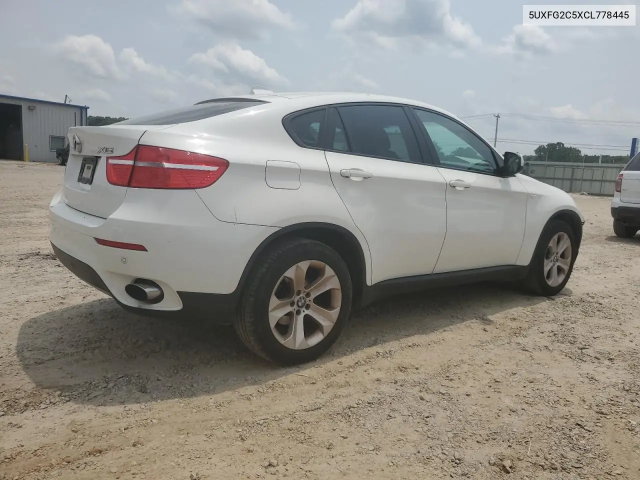 2012 BMW X6 xDrive35I VIN: 5UXFG2C5XCL778445 Lot: 58743615