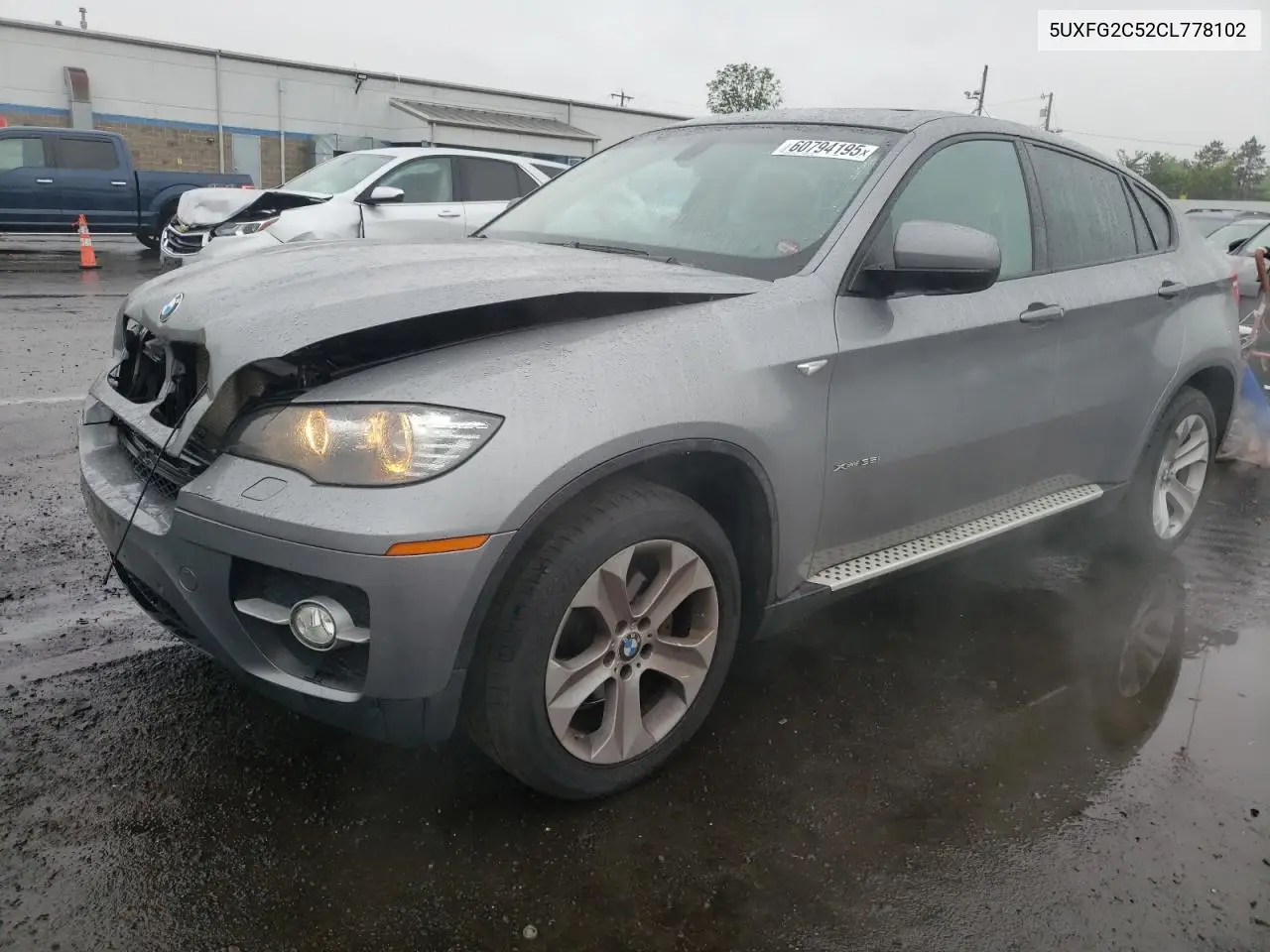 2012 BMW X6 xDrive35I VIN: 5UXFG2C52CL778102 Lot: 60794195
