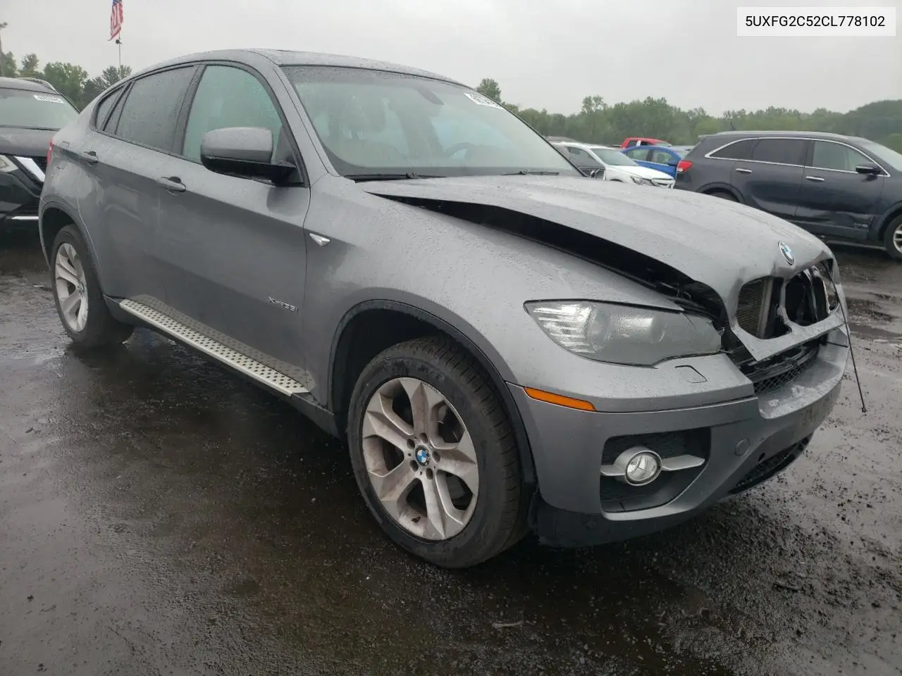 2012 BMW X6 xDrive35I VIN: 5UXFG2C52CL778102 Lot: 60794195