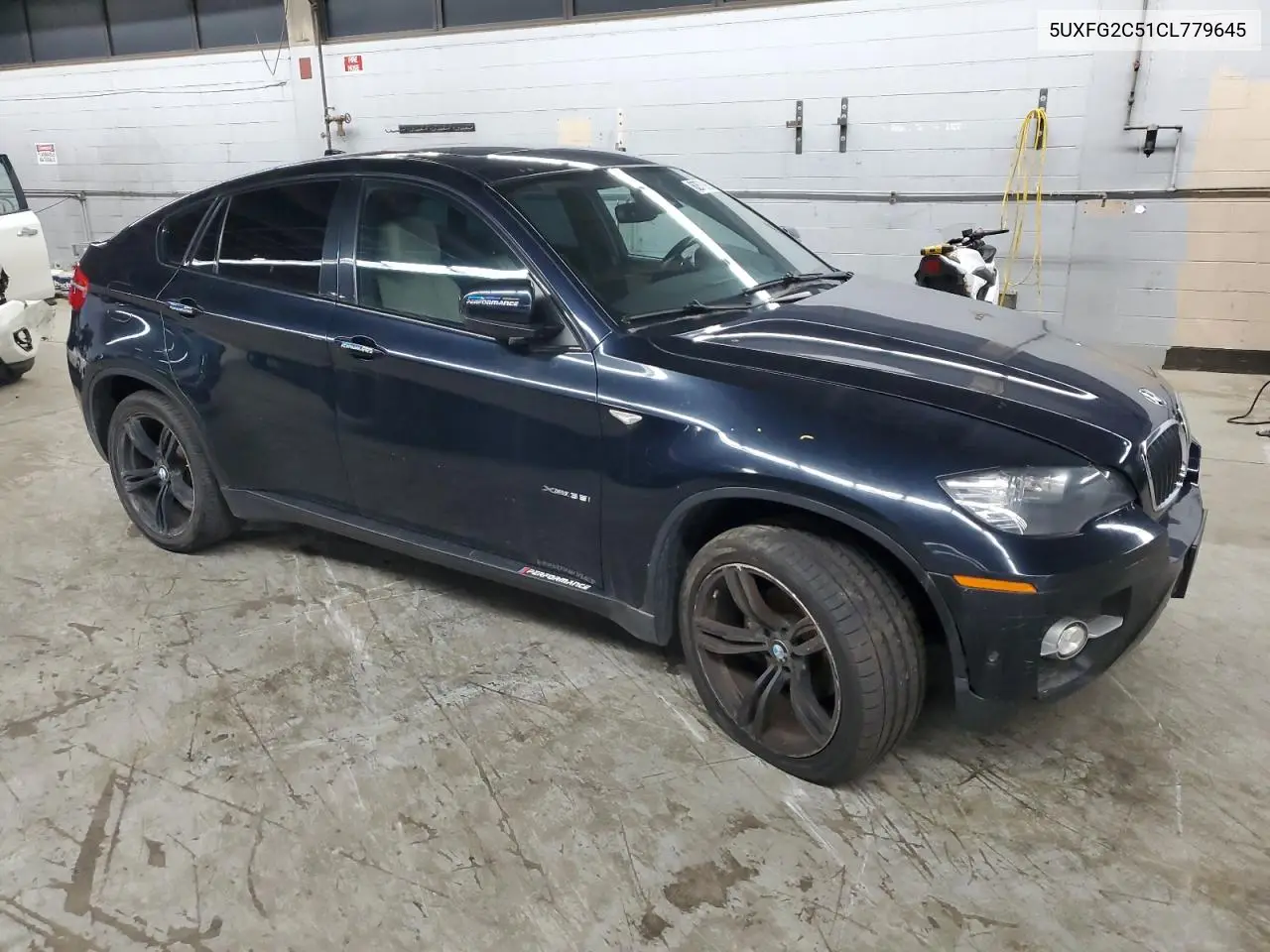 2012 BMW X6 xDrive35I VIN: 5UXFG2C51CL779645 Lot: 62578965