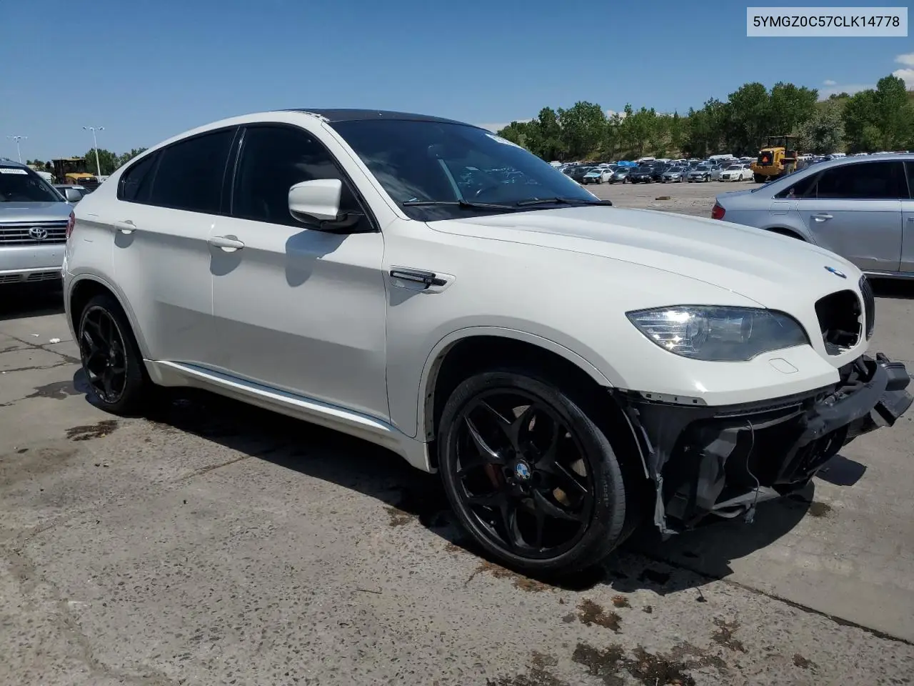 2012 BMW X6 M VIN: 5YMGZ0C57CLK14778 Lot: 62782535