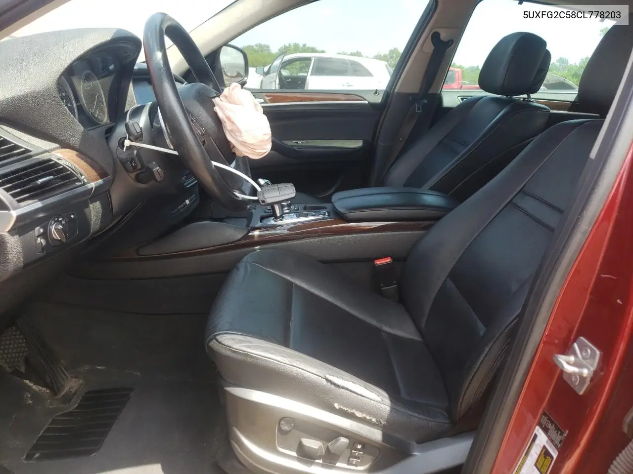 2012 BMW X6 xDrive35I VIN: 5UXFG2C58CL778203 Lot: 63223975