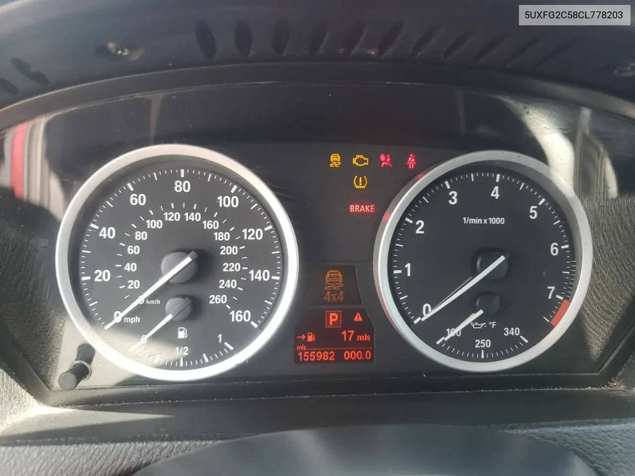 2012 BMW X6 xDrive35I VIN: 5UXFG2C58CL778203 Lot: 63223975