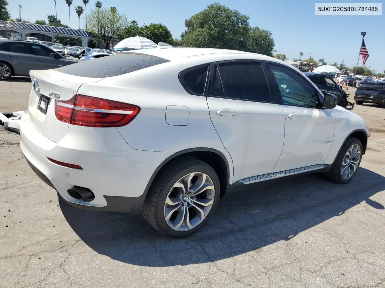 2013 BMW X6 xDrive35I VIN: 5UXFG2C58DL784486 Lot: 48060475