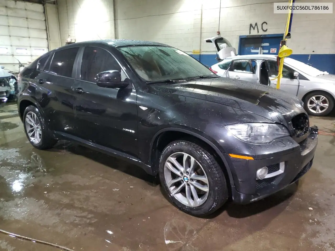 2013 BMW X6 xDrive35I VIN: 5UXFG2C56DL786186 Lot: 52513645