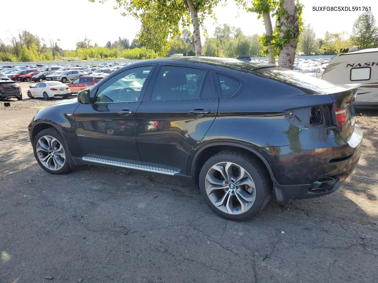2013 BMW X6 xDrive50I VIN: 5UXFG8C5XDL591761 Lot: 54182645