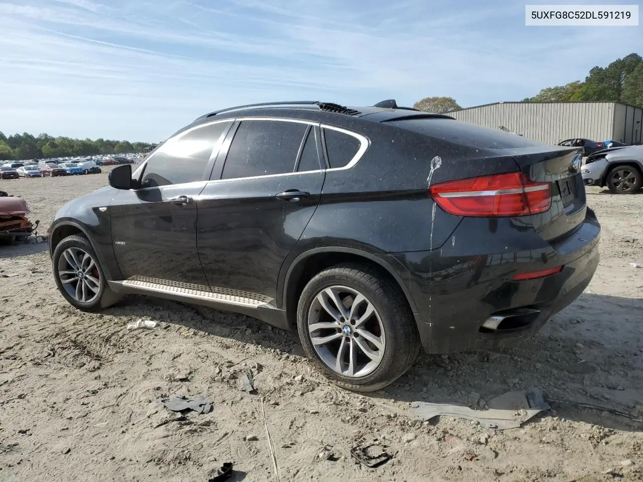 2013 BMW X6 xDrive50I VIN: 5UXFG8C52DL591219 Lot: 54570695