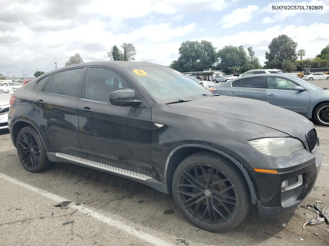 2013 BMW X6 xDrive35I VIN: 5UXFG2C57DL782809 Lot: 54759975