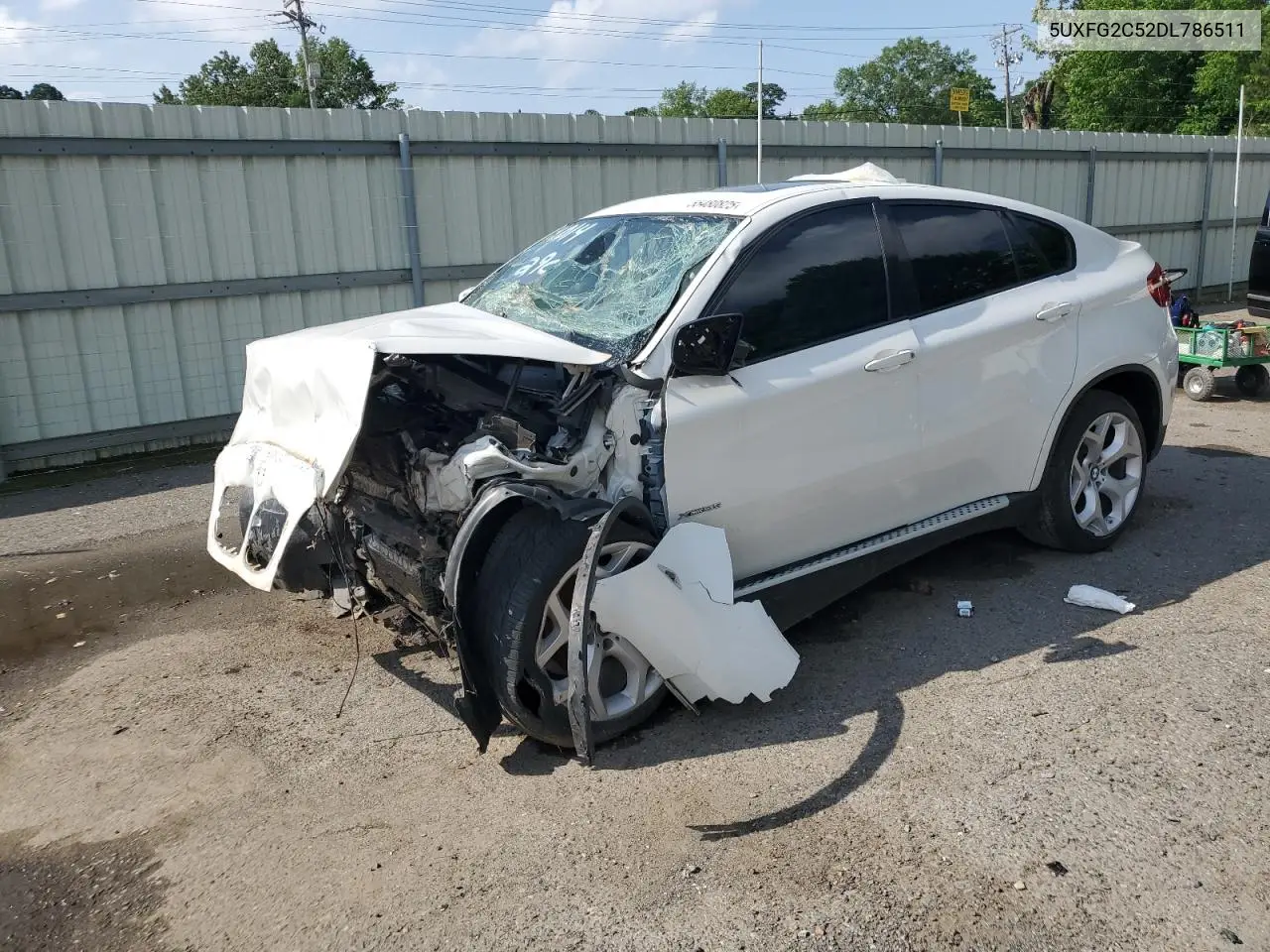 2013 BMW X6 xDrive35I VIN: 5UXFG2C52DL786511 Lot: 55480825