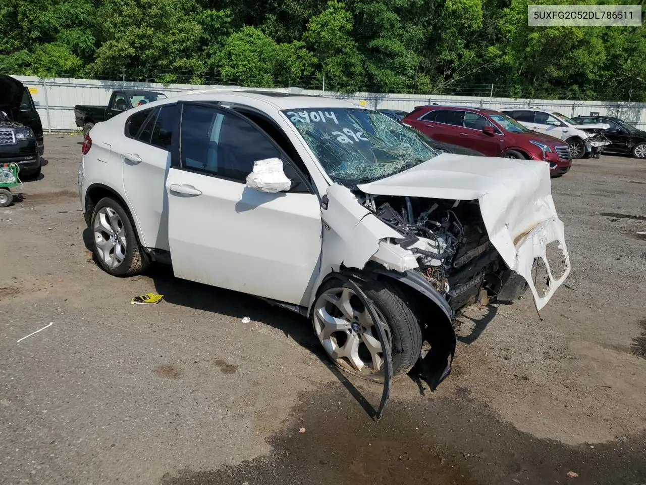 2013 BMW X6 xDrive35I VIN: 5UXFG2C52DL786511 Lot: 55480825