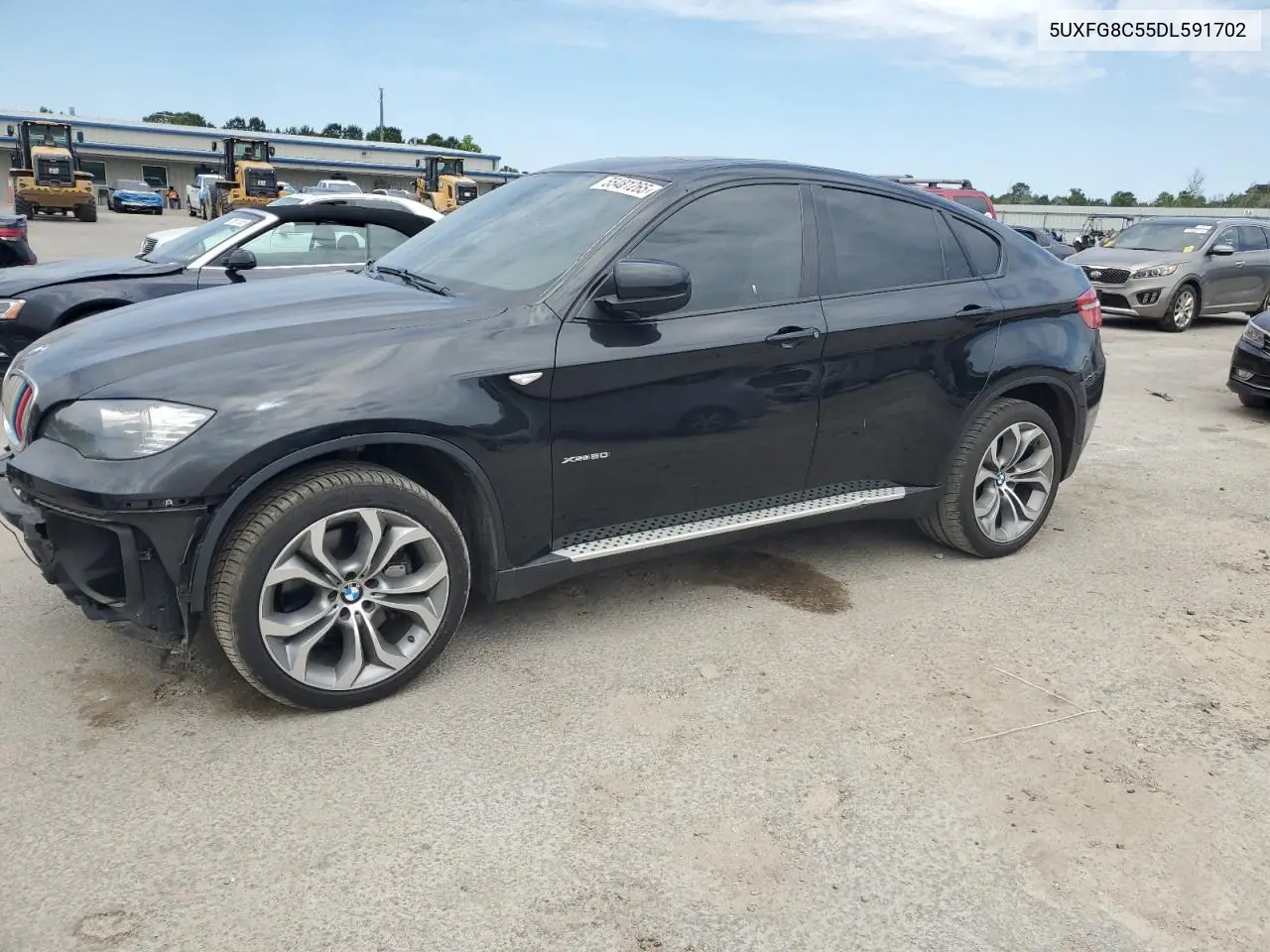 2013 BMW X6 xDrive50I VIN: 5UXFG8C55DL591702 Lot: 55481265