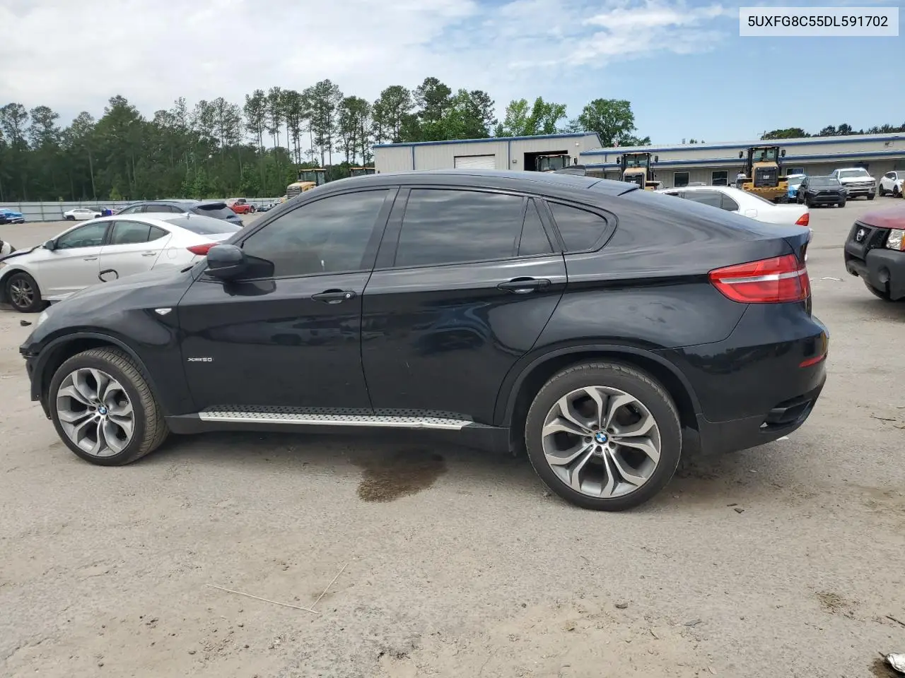 2013 BMW X6 xDrive50I VIN: 5UXFG8C55DL591702 Lot: 55481265