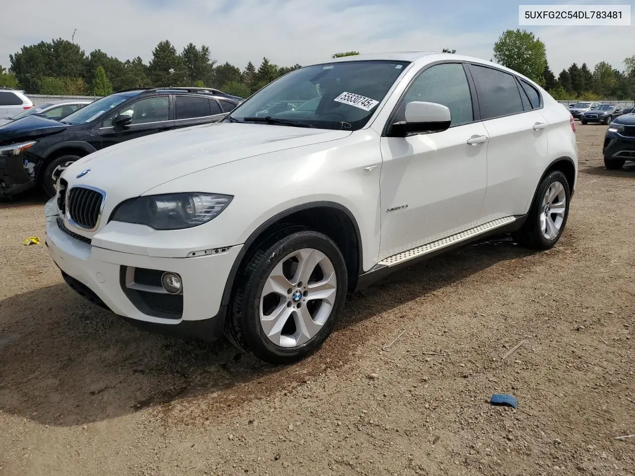 2013 BMW X6 xDrive35I VIN: 5UXFG2C54DL783481 Lot: 55830745