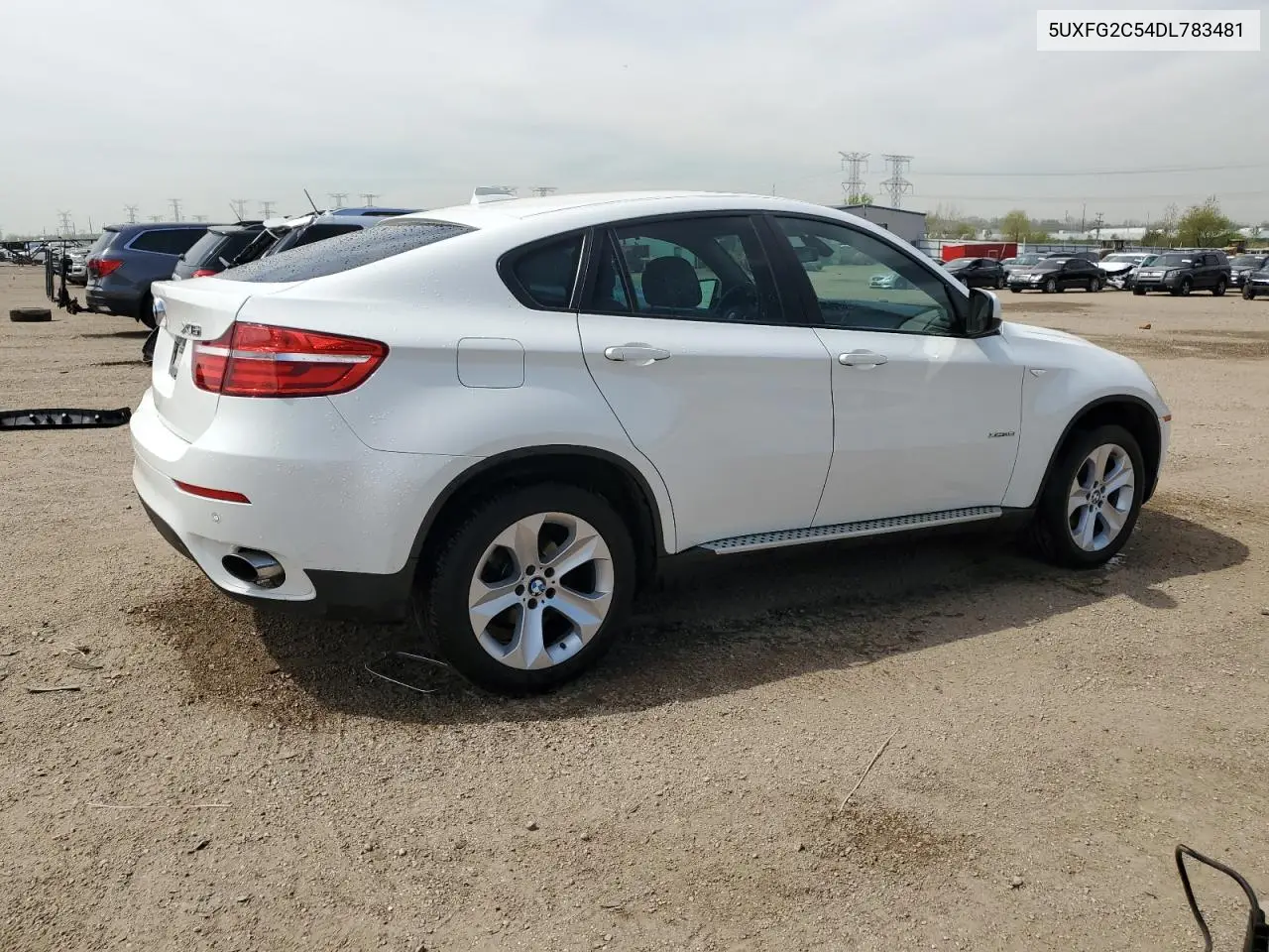 2013 BMW X6 xDrive35I VIN: 5UXFG2C54DL783481 Lot: 55830745