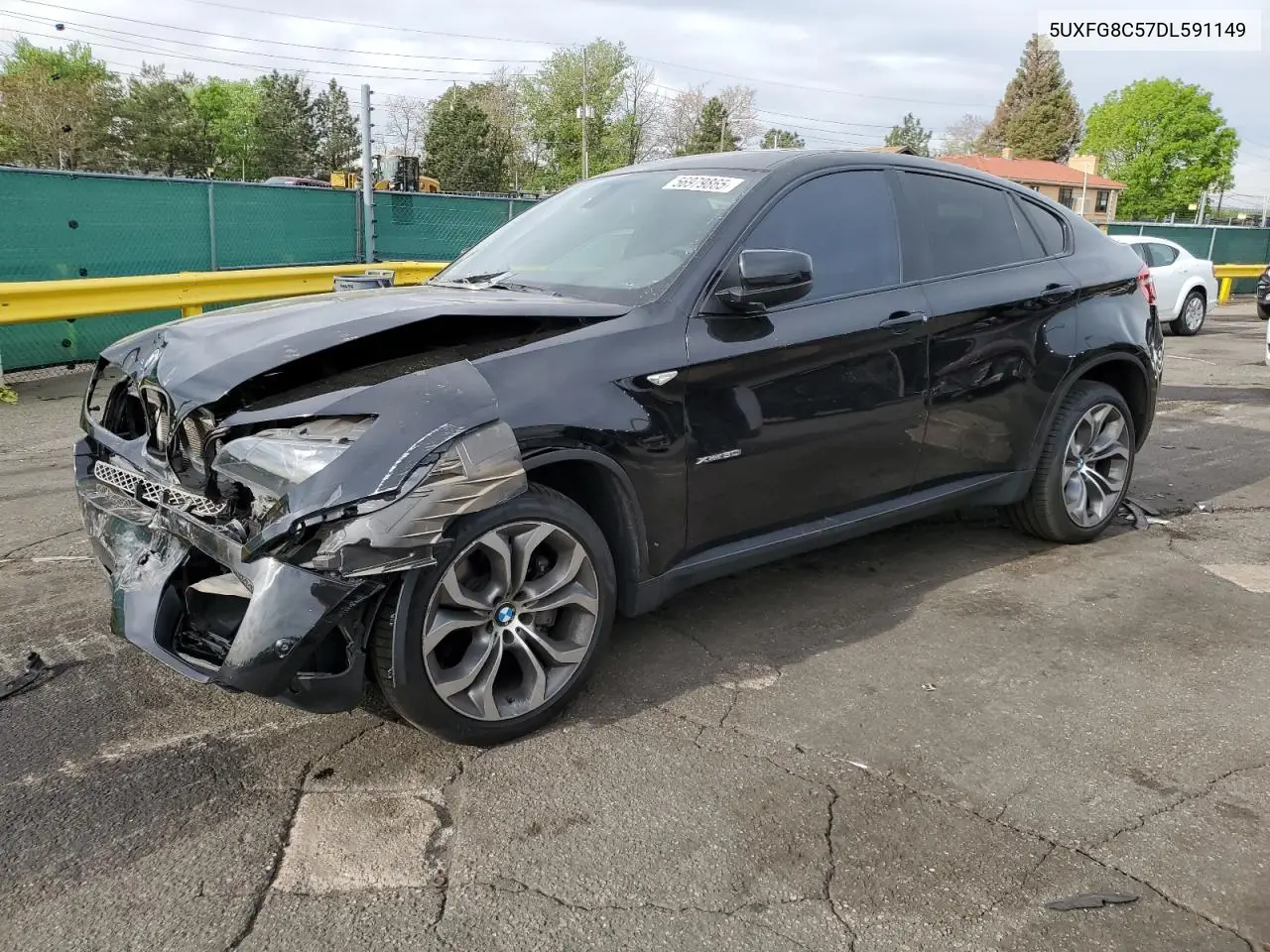 2013 BMW X6 xDrive50I VIN: 5UXFG8C57DL591149 Lot: 56979865