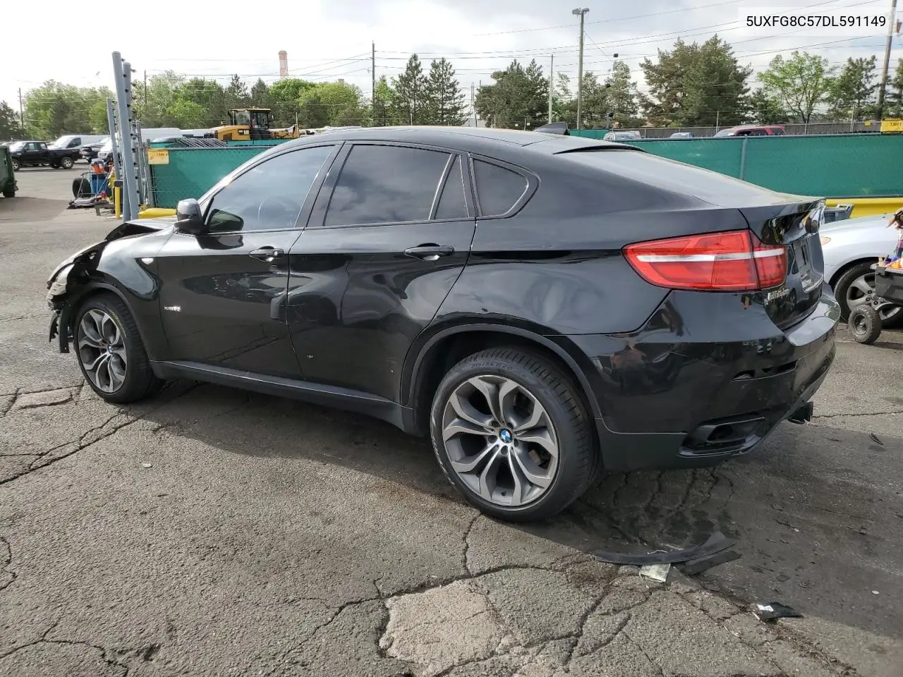 2013 BMW X6 xDrive50I VIN: 5UXFG8C57DL591149 Lot: 56979865