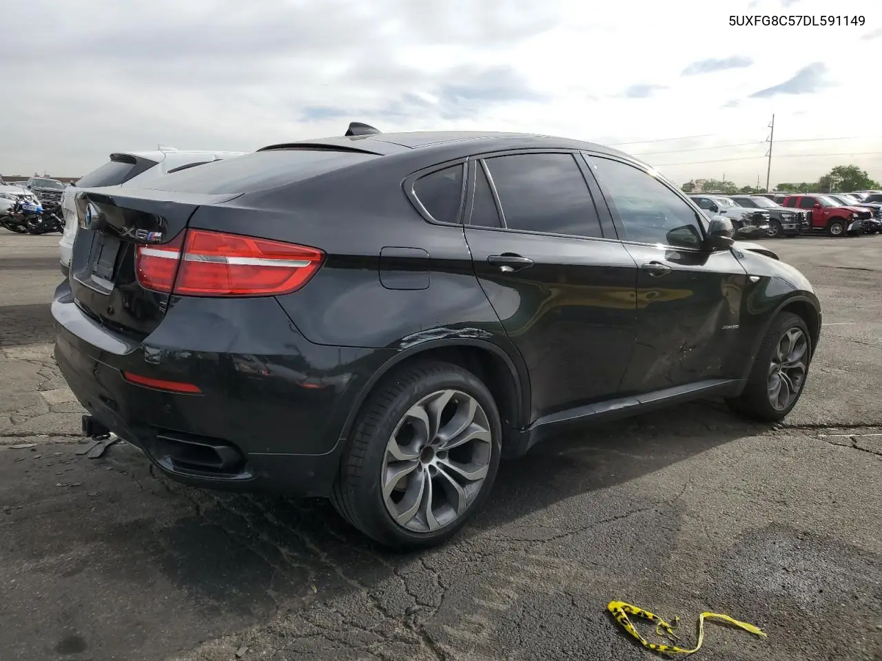 2013 BMW X6 xDrive50I VIN: 5UXFG8C57DL591149 Lot: 56979865