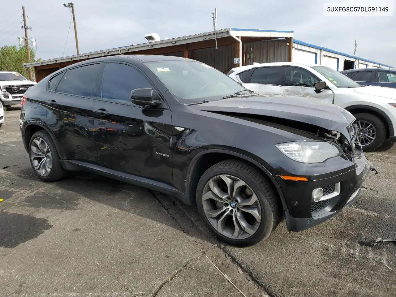 2013 BMW X6 xDrive50I VIN: 5UXFG8C57DL591149 Lot: 56979865