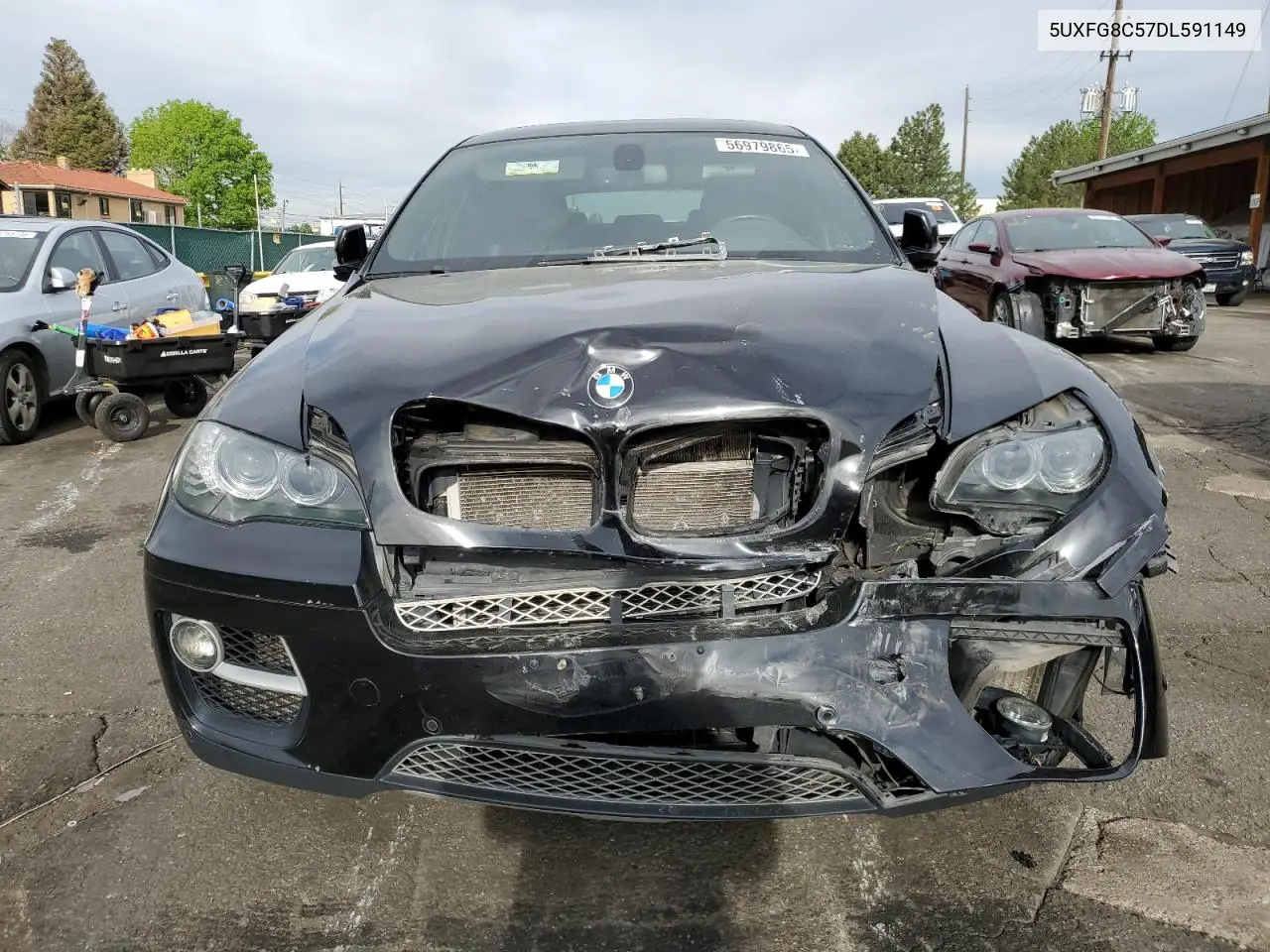 2013 BMW X6 xDrive50I VIN: 5UXFG8C57DL591149 Lot: 56979865