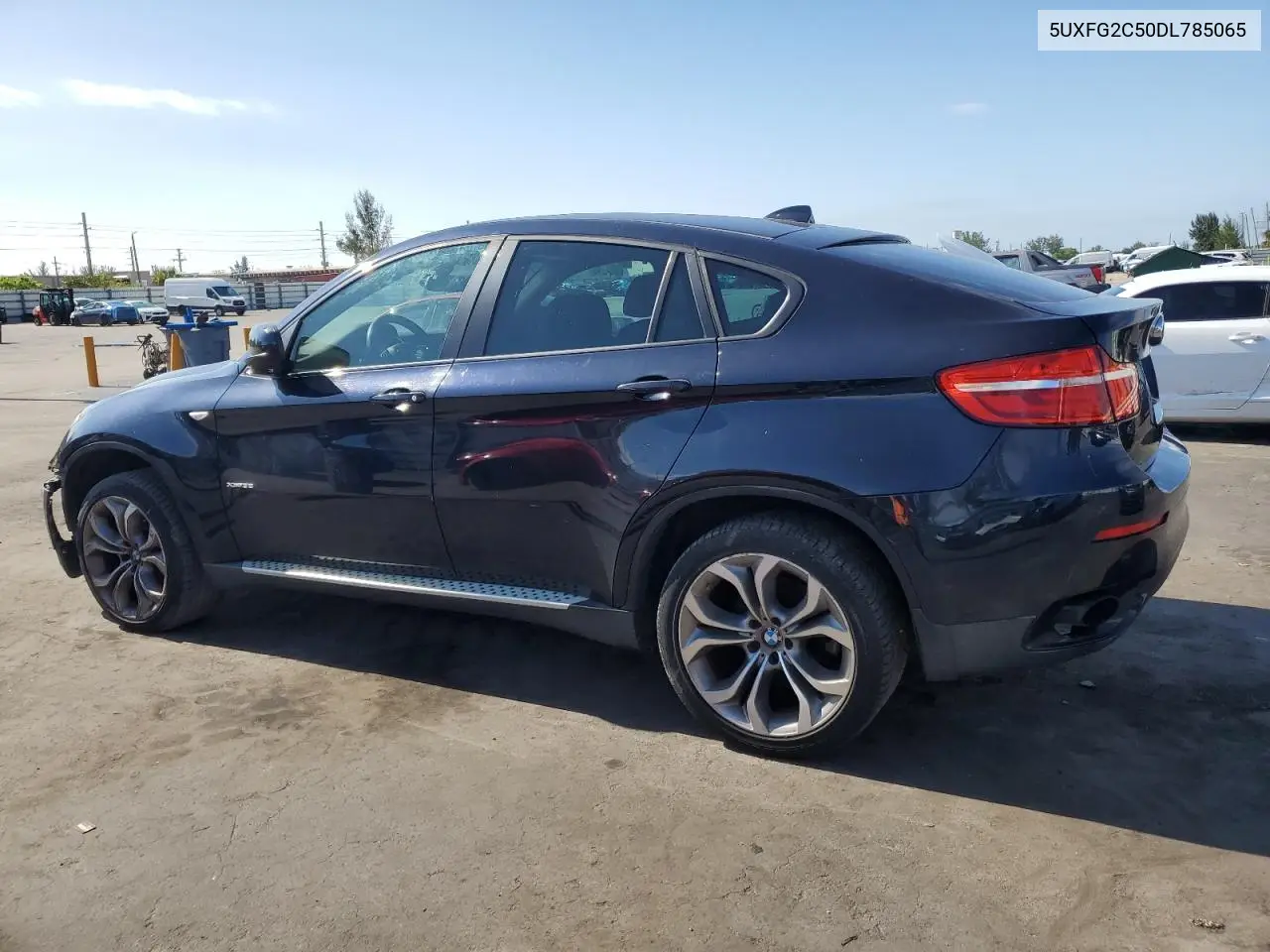 2013 BMW X6 xDrive35I VIN: 5UXFG2C50DL785065 Lot: 57036985