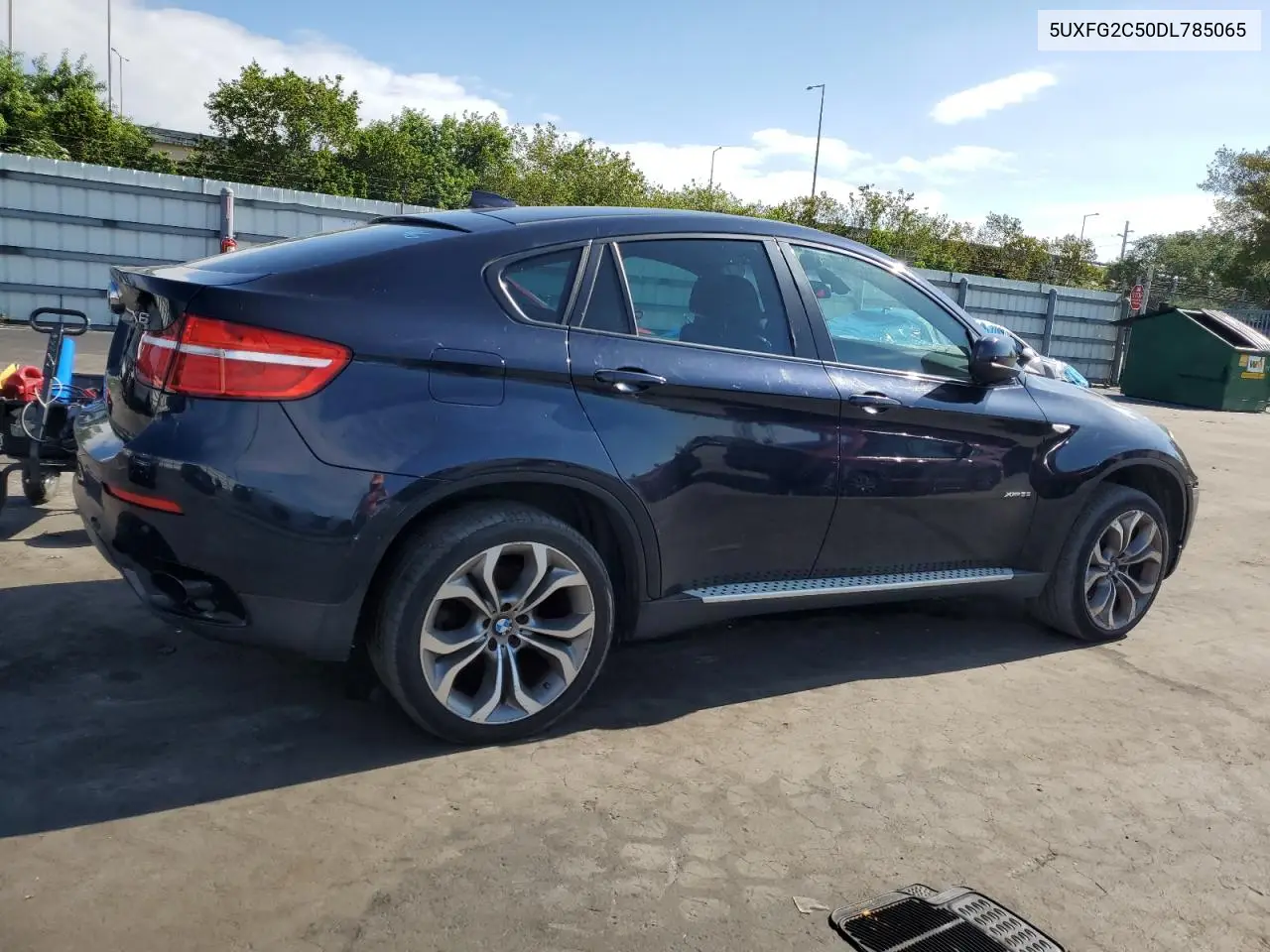 2013 BMW X6 xDrive35I VIN: 5UXFG2C50DL785065 Lot: 57036985