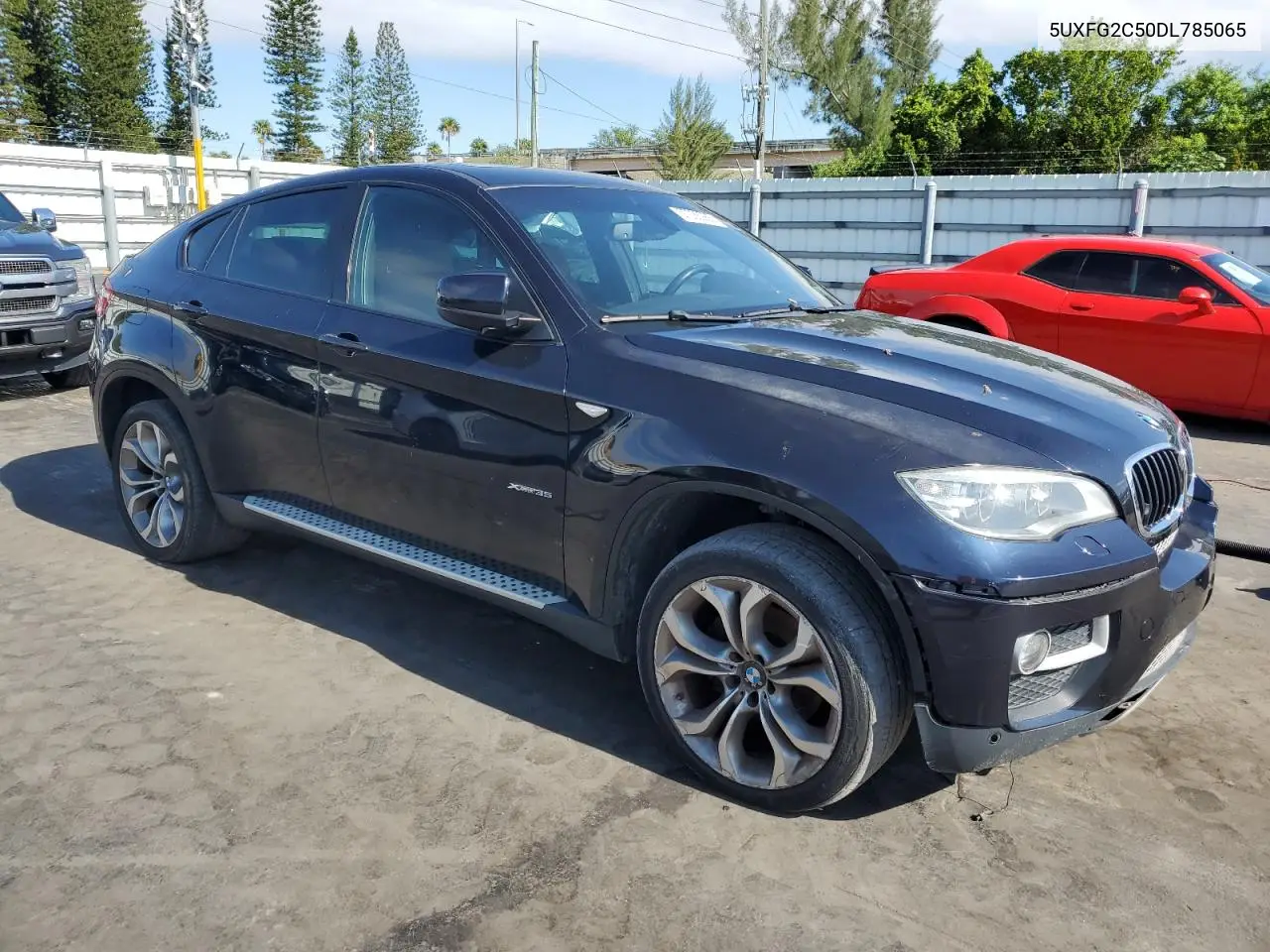 2013 BMW X6 xDrive35I VIN: 5UXFG2C50DL785065 Lot: 57036985