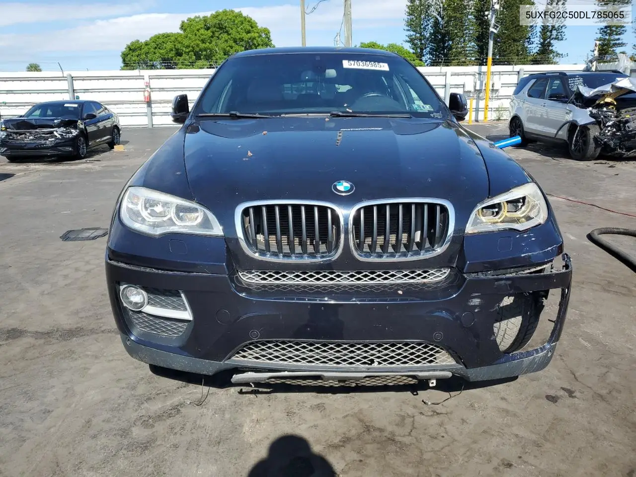 2013 BMW X6 xDrive35I VIN: 5UXFG2C50DL785065 Lot: 57036985