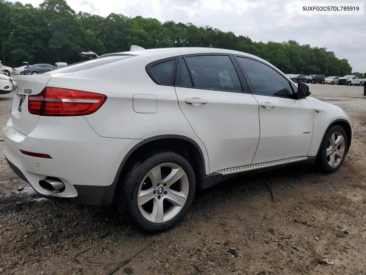 2013 BMW X6 xDrive35I VIN: 5UXFG2C57DL785919 Lot: 58716055
