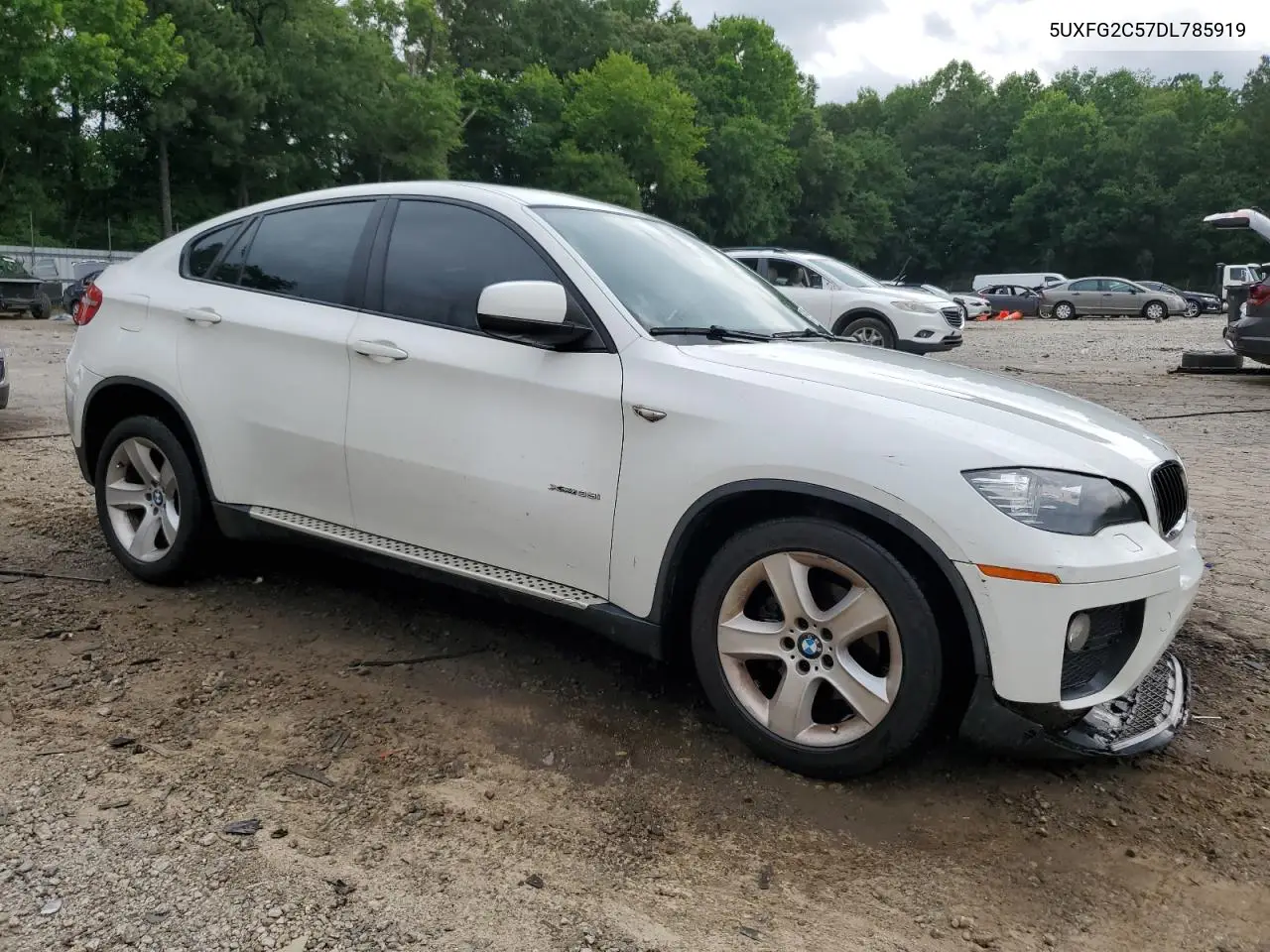 2013 BMW X6 xDrive35I VIN: 5UXFG2C57DL785919 Lot: 58716055