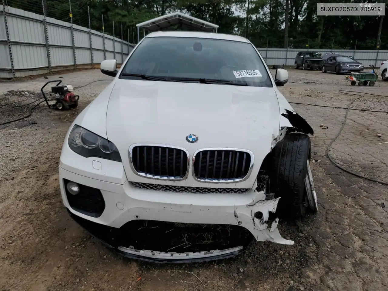 2013 BMW X6 xDrive35I VIN: 5UXFG2C57DL785919 Lot: 58716055