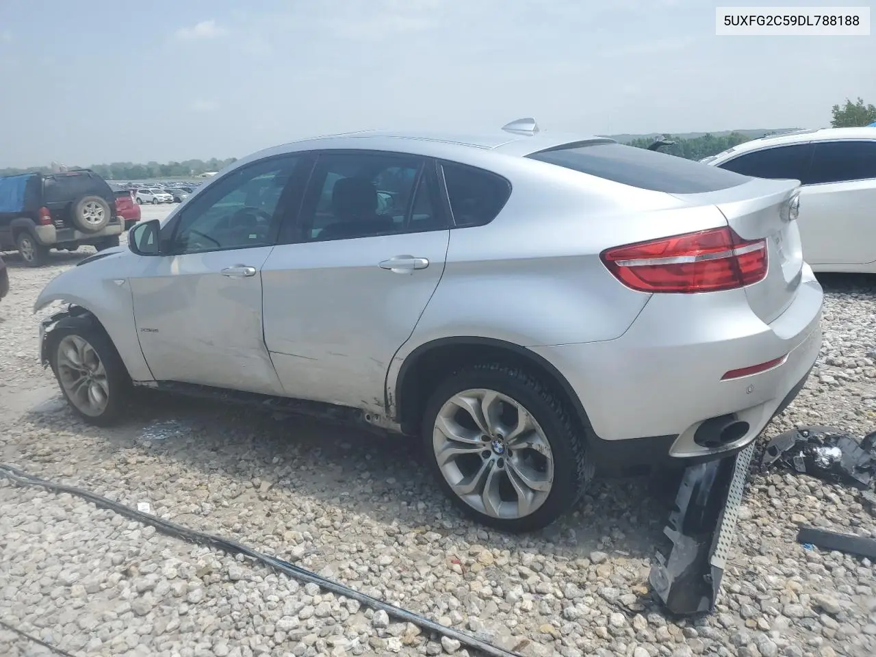 2013 BMW X6 xDrive35I VIN: 5UXFG2C59DL788188 Lot: 59176935
