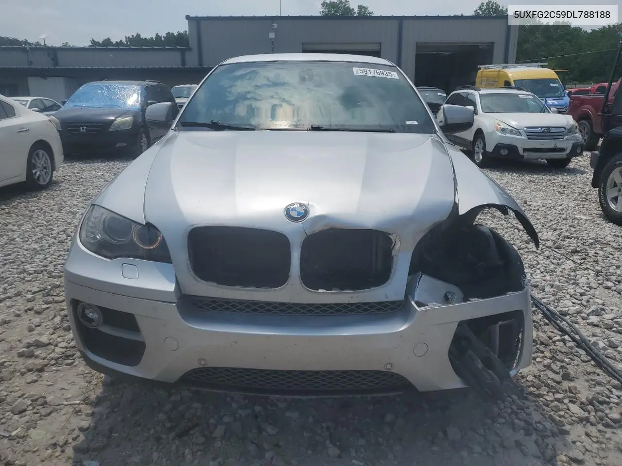 2013 BMW X6 xDrive35I VIN: 5UXFG2C59DL788188 Lot: 59176935