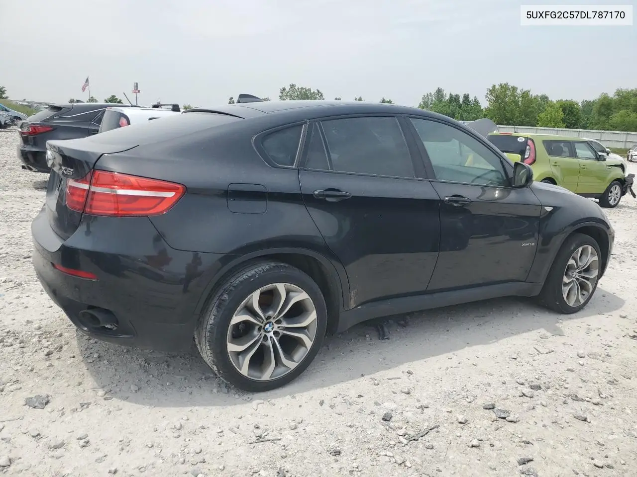 2013 BMW X6 xDrive35I VIN: 5UXFG2C57DL787170 Lot: 60437395