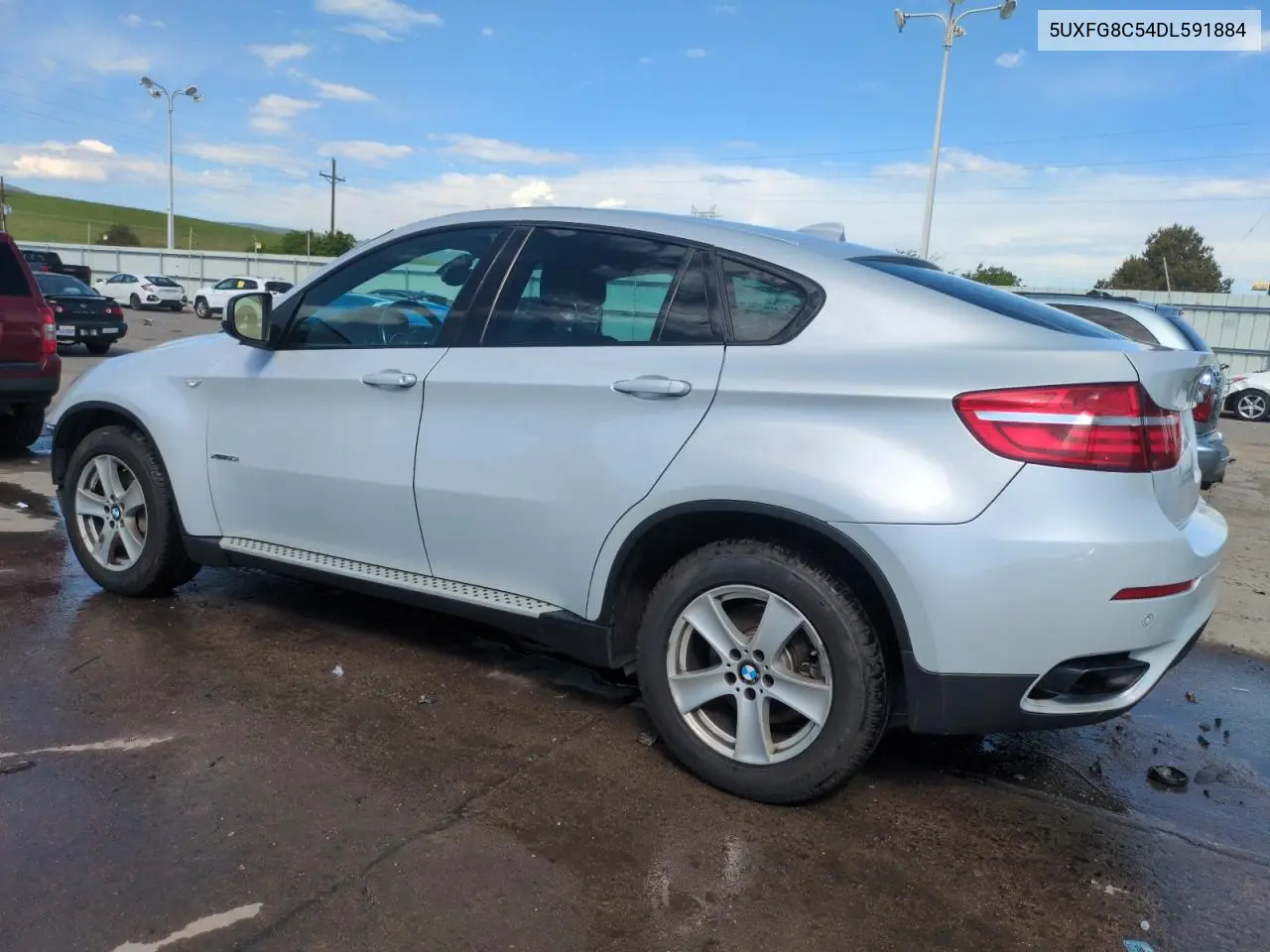2013 BMW X6 xDrive50I VIN: 5UXFG8C54DL591884 Lot: 60642075