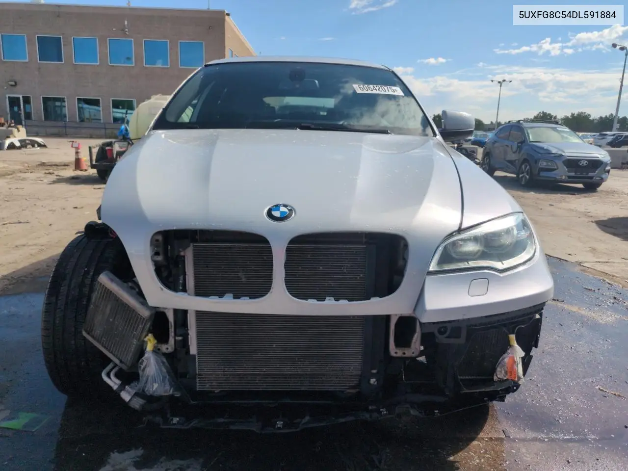 2013 BMW X6 xDrive50I VIN: 5UXFG8C54DL591884 Lot: 60642075