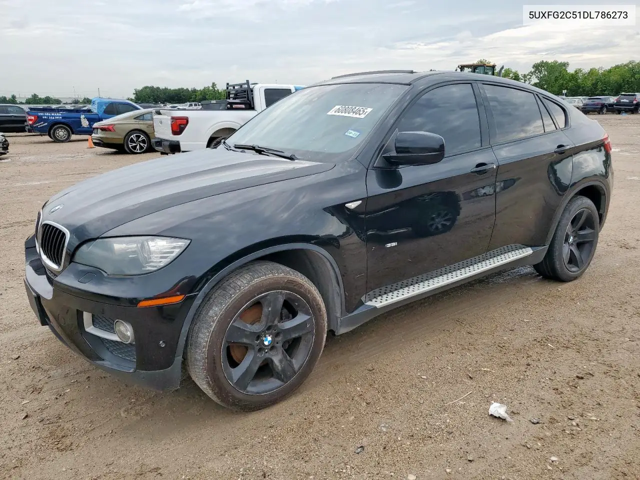 2013 BMW X6 xDrive35I VIN: 5UXFG2C51DL786273 Lot: 60808465