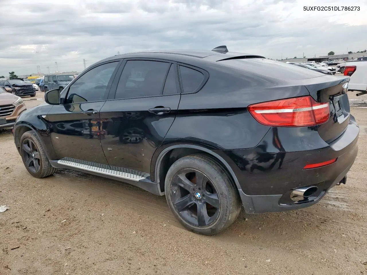 2013 BMW X6 xDrive35I VIN: 5UXFG2C51DL786273 Lot: 60808465