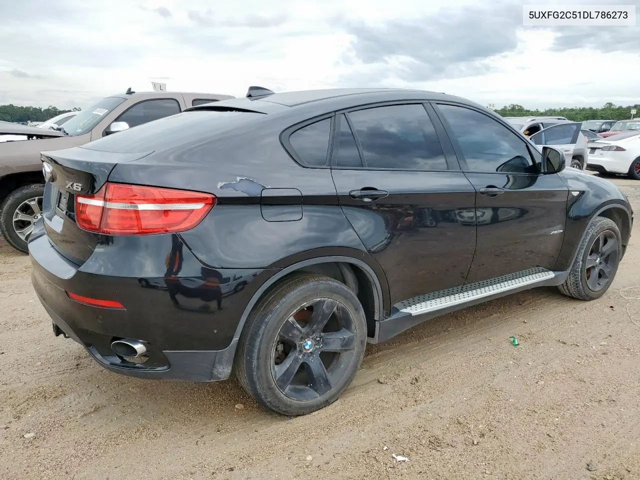 2013 BMW X6 xDrive35I VIN: 5UXFG2C51DL786273 Lot: 60808465