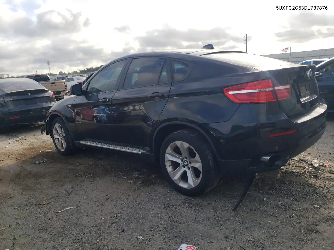 2013 BMW X6 xDrive35I VIN: 5UXFG2C53DL787876 Lot: 60841185