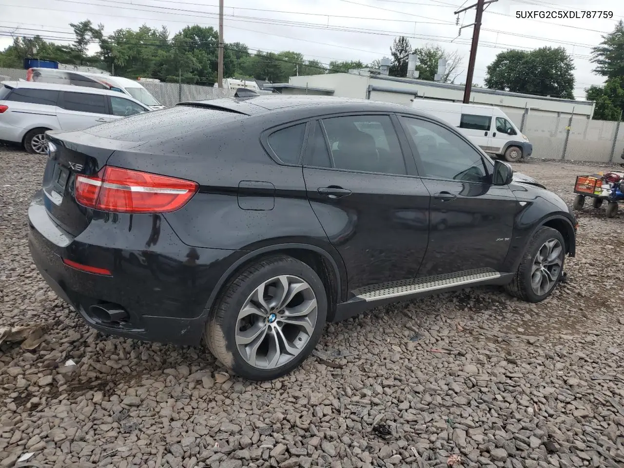2013 BMW X6 xDrive35I VIN: 5UXFG2C5XDL787759 Lot: 62209025