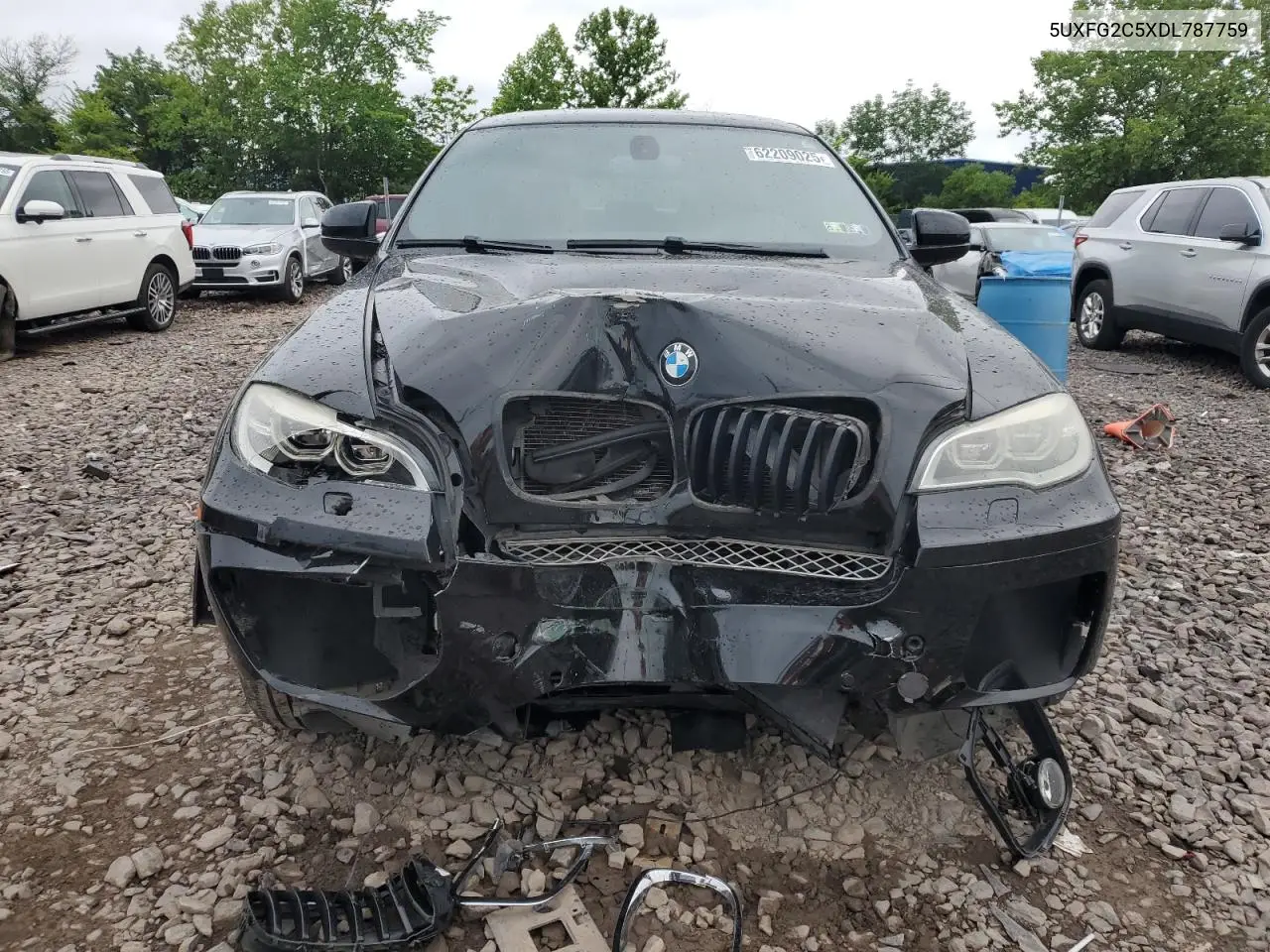 2013 BMW X6 xDrive35I VIN: 5UXFG2C5XDL787759 Lot: 62209025