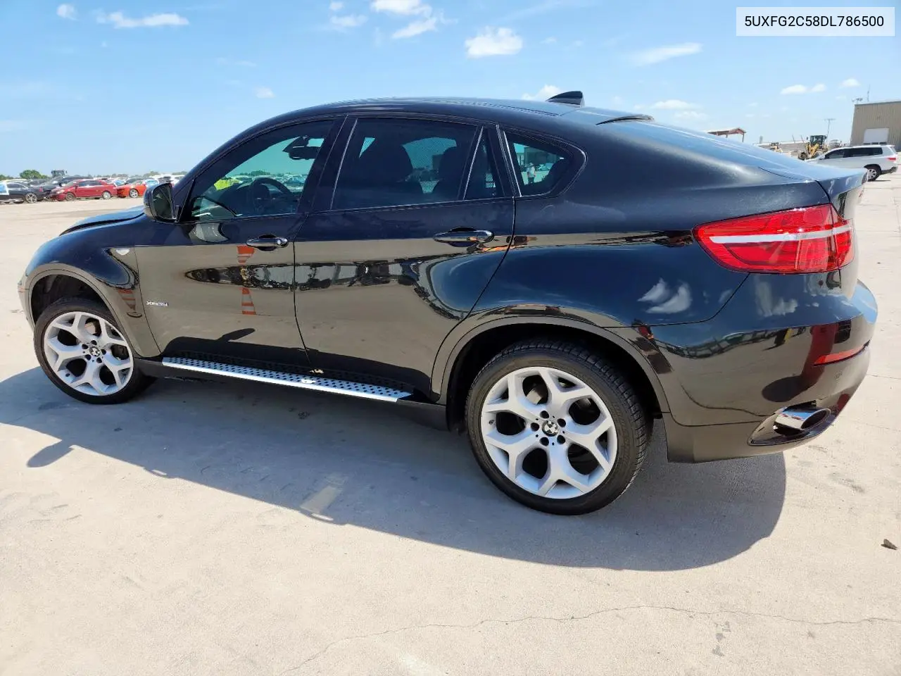2013 BMW X6 xDrive35I VIN: 5UXFG2C58DL786500 Lot: 62613345
